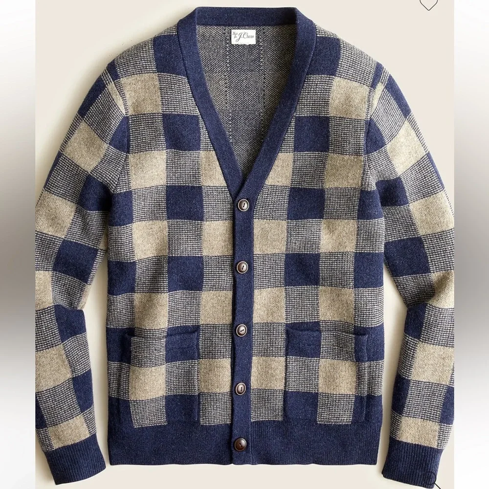 J. Crew neck button